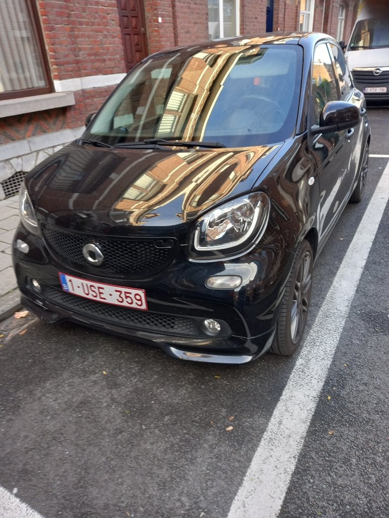 SMART forfour BRABUS passion TURBO, Autos, Achat, ForFour, Boîte manuelle, Noir