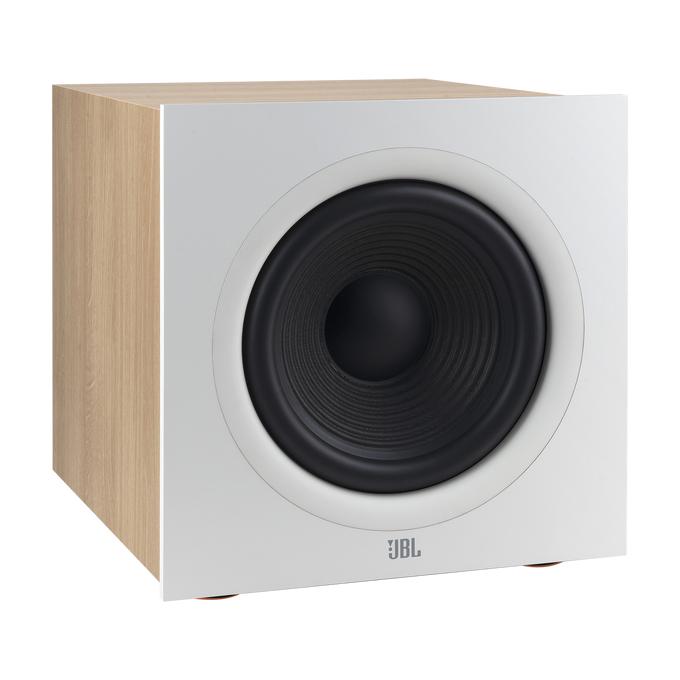 JBL Stage 200P subwoofer kleur ‘latte’, Enlèvement, Comme neuf, Subwoofer, JBL