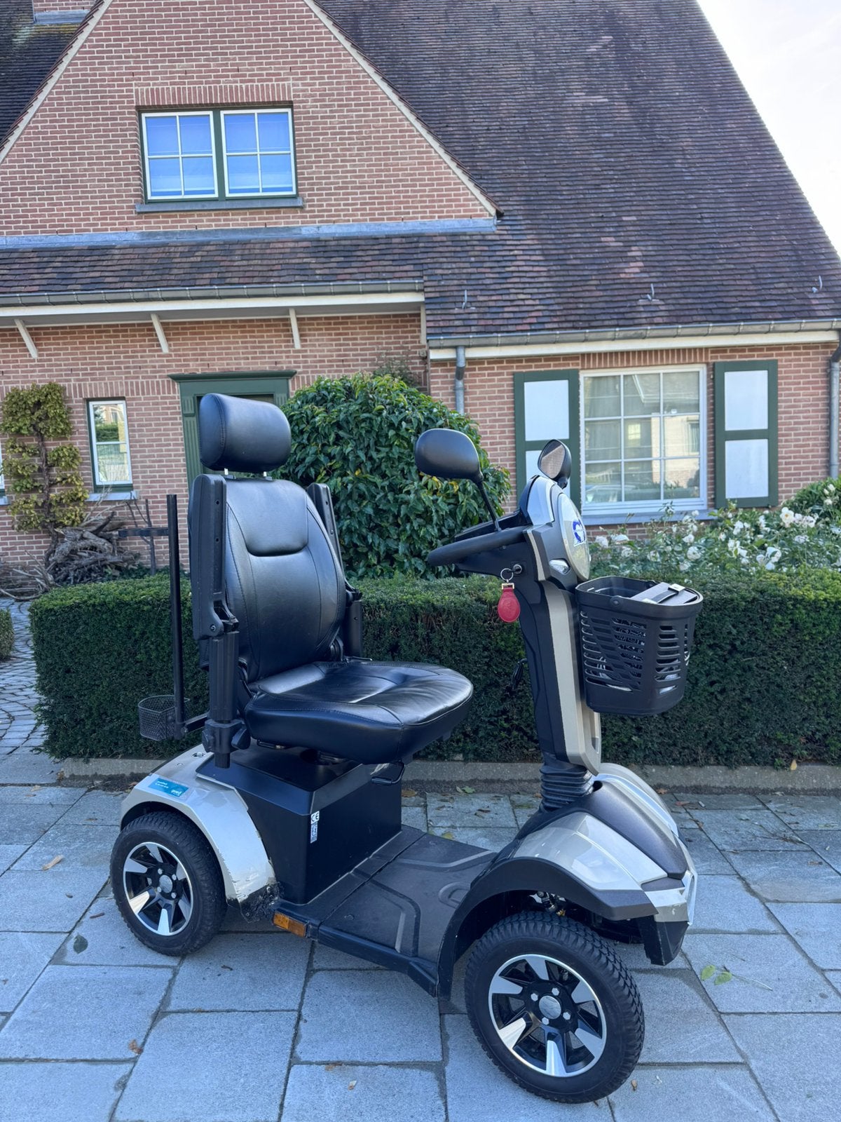 Voiturette électrique Vermeiren Mercurius 4D Scootmobiel, Divers, Enlèvement ou Envoi, Pliant, Utilisé, Fauteuil roulant électrique