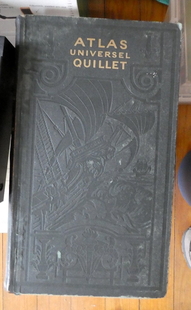 Atlas Universel Quillet 1951, Ophalen of Verzenden, Frankrijk