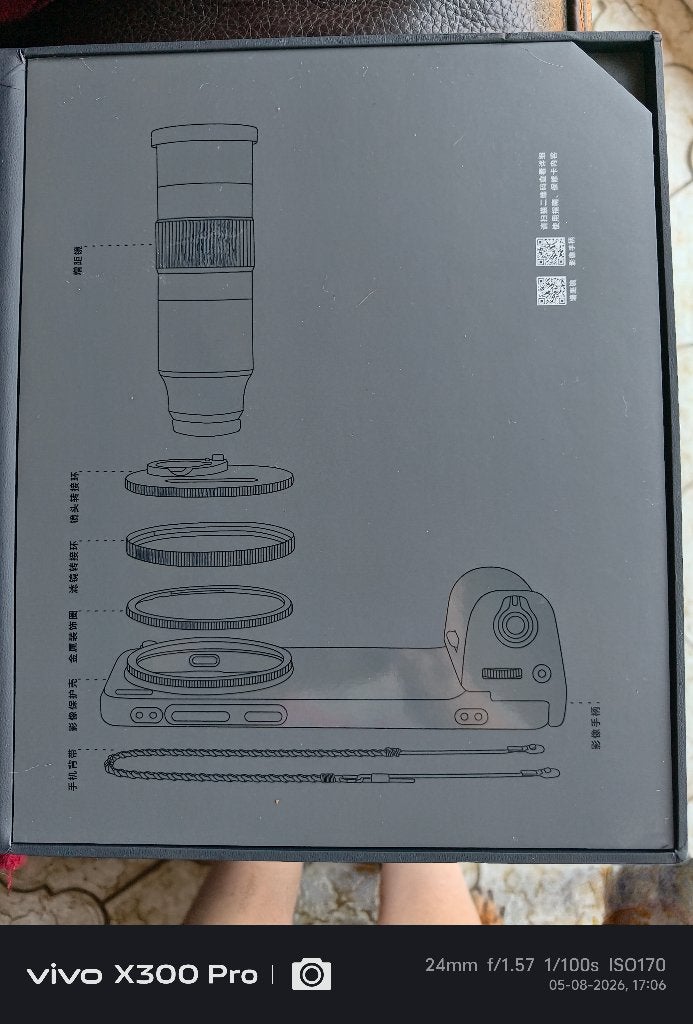 Kit de photographie Vivo X300 Pro, Enlèvement ou Envoi, Neuf, Autres types