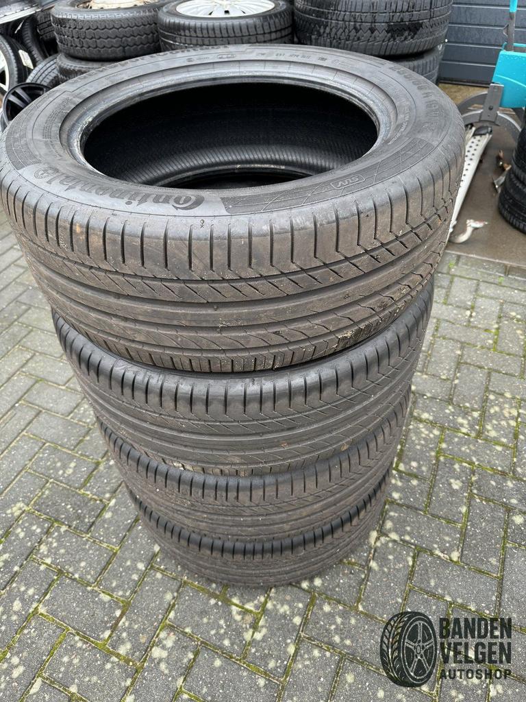 255-55-19 111W Continental SUV Sportcontact 5 Extra Load Pri, Auto-onderdelen, Banden en Velgen, 19 inch, Gebruikt, 255 mm, -