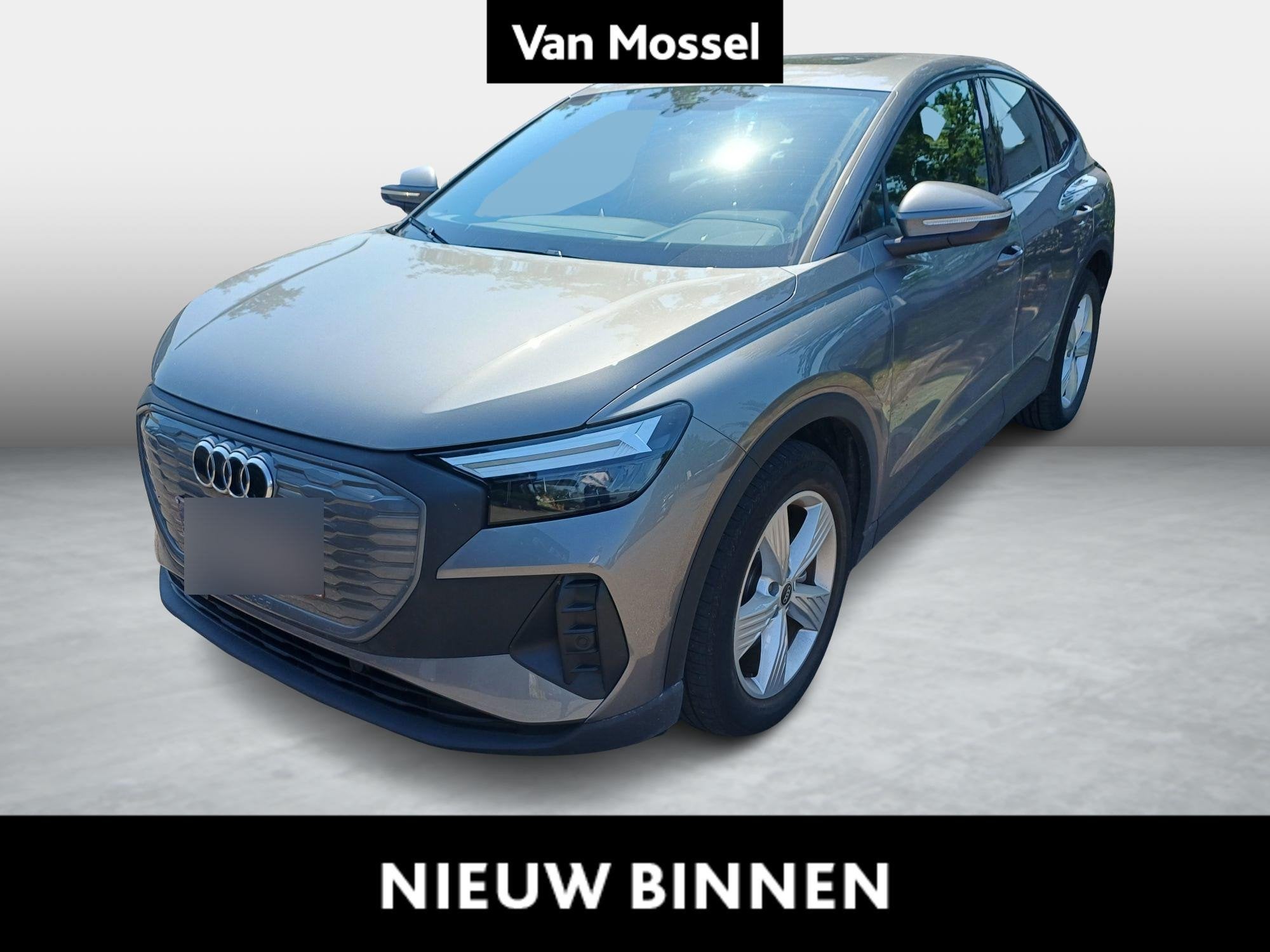 Audi Q4 Sportback e-tron 40 Advanced | leder | Pano | Pack T, Auto's, Automaat, Dealer onderhouden, Gebruikt, Zwart