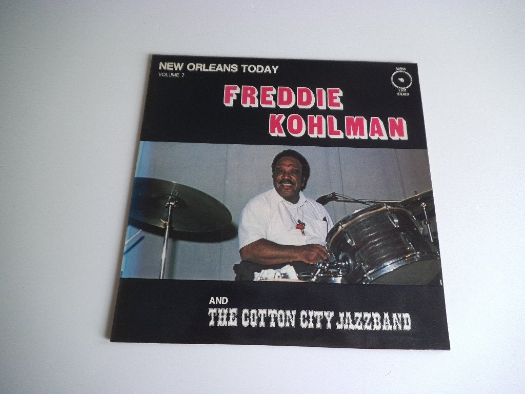 LP Freddie Kohlman  New Orleans today Volume 7   1976, CD & DVD, Vinyles | Jazz & Blues, Enlèvement ou Envoi, Utilisé, Jazz, LP