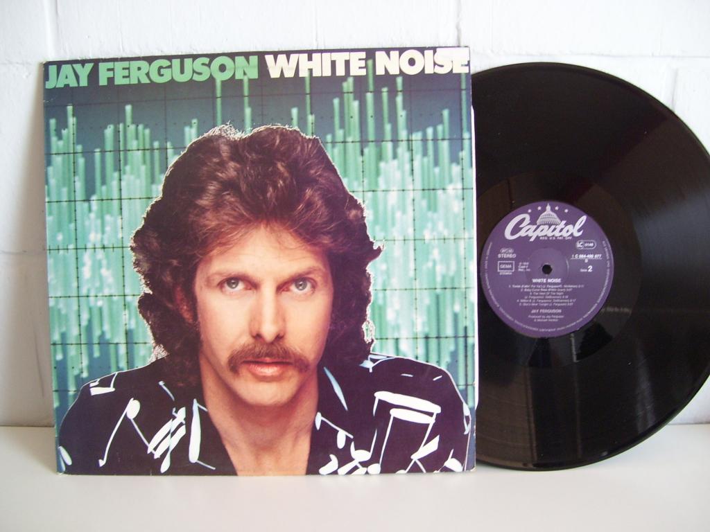 JAY FERGUSON   white noise, Cd's en Dvd's, Vinyl | Rock, Originele persing, 1980 - 1989, Ophalen of Verzenden, Zo goed als nieuw