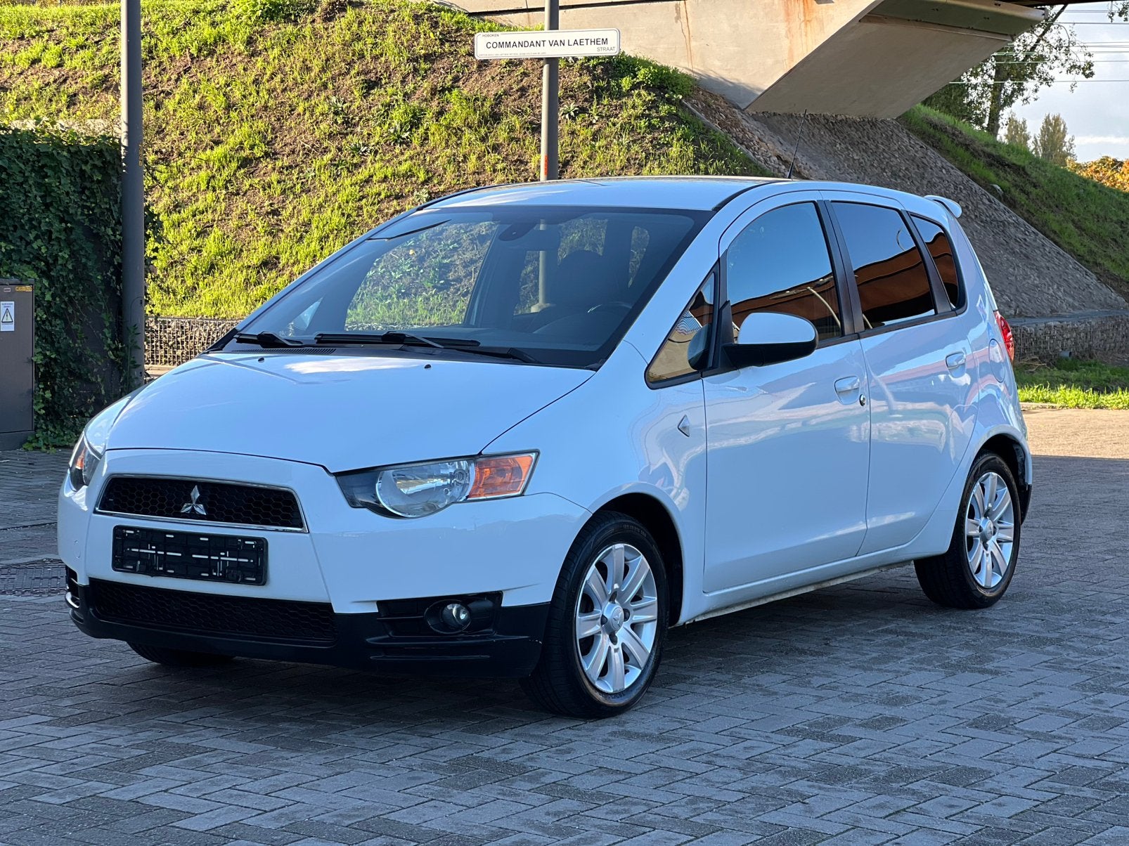 MITSUBISHI COLT SPORT - 137.000 KM - 2012 - BENZINE- GEKEURD, Auto's, Voorwielaandrijving, Euro 5, Zwart, Elektrische ramen