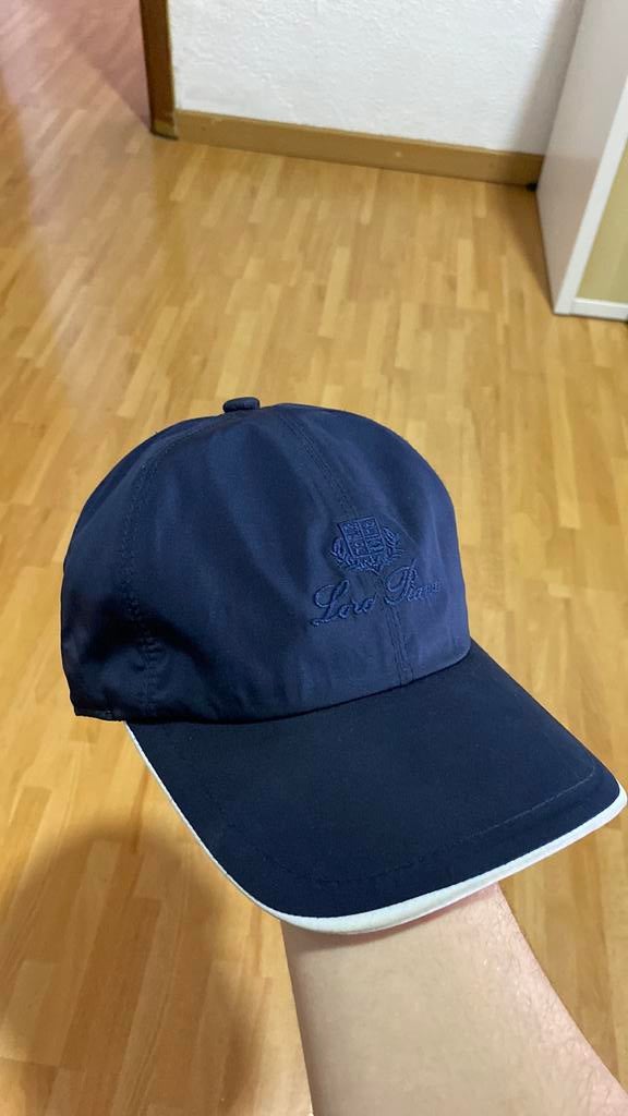 Loro piana pet donkerblauw, Kleding | Heren, Hoeden en Petten, Ophalen, Zo goed als nieuw, One size fits all, Pet