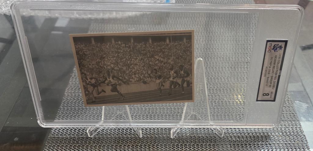 GEEN PANINI+GEEN PSA+Jesse Owens+Olympische Spelen van 1936, Ophalen of Verzenden, Zo goed als nieuw, Plaatje