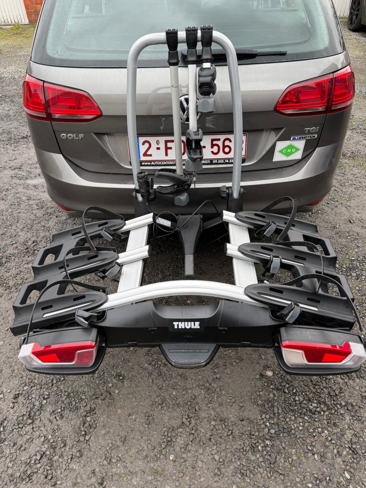 Porte-vélos Thule à louer, Enlèvement, Comme neuf, Pneus larges