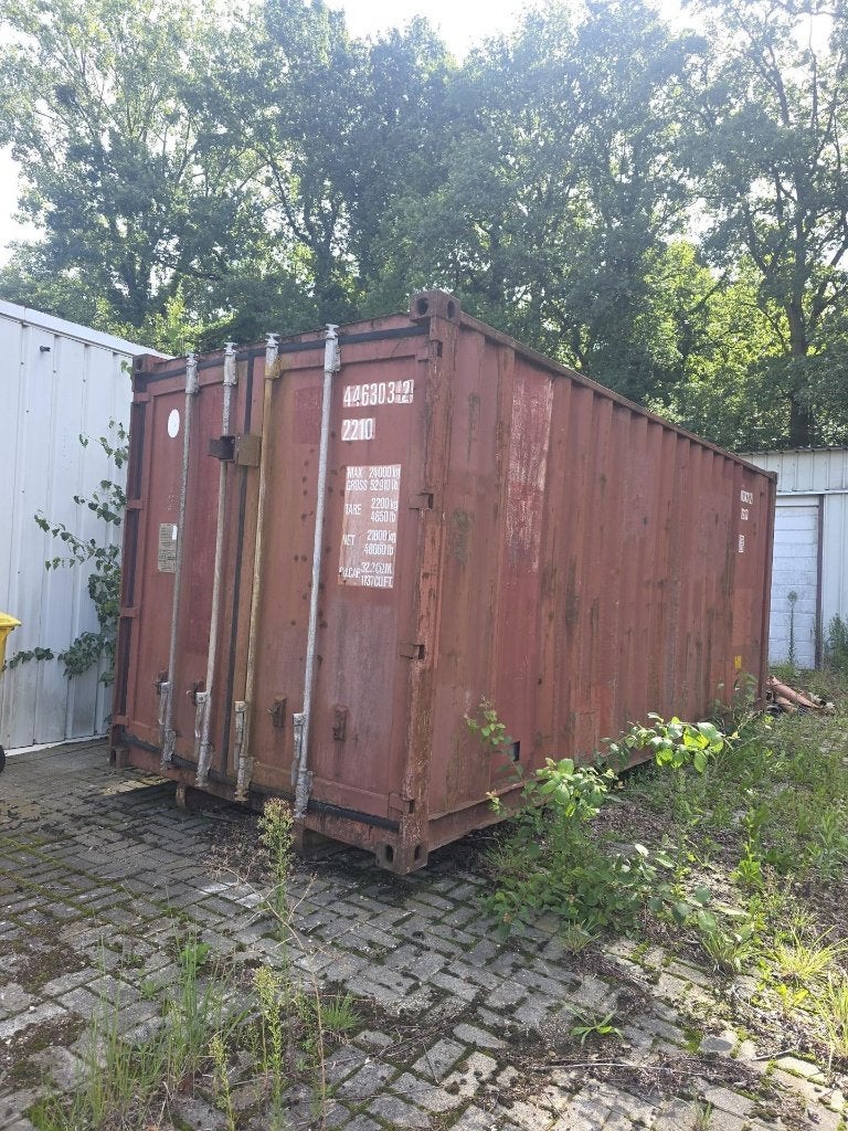 Zeecontainer 20ft, Enlèvement
