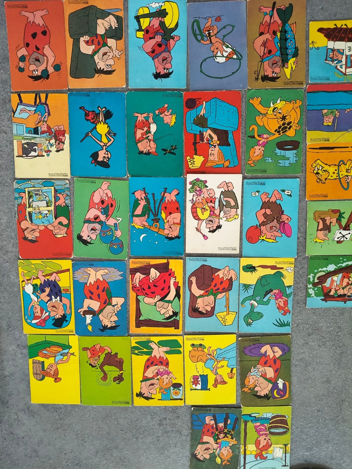 42 flinstone kaarten uit 1964, Verzamelen, Ophalen