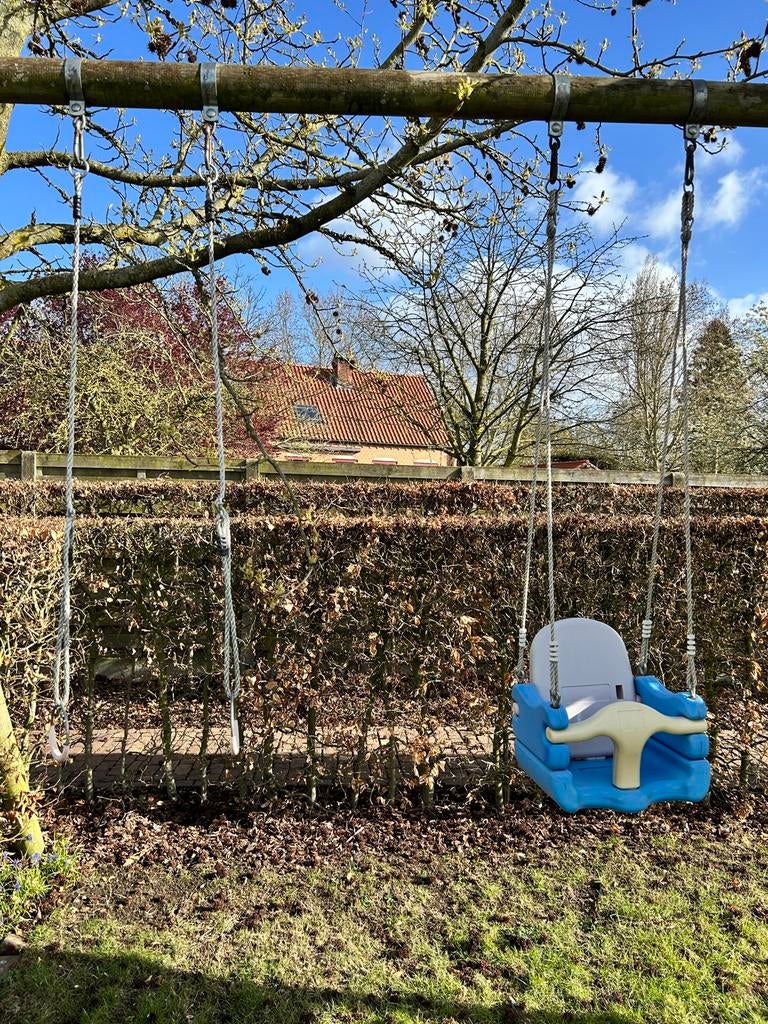Schommel, ringen en schuifaf, Kinderen en Baby's, Speelgoed | Buiten | Speeltoestellen, Ophalen, Gebruikt, Schommel