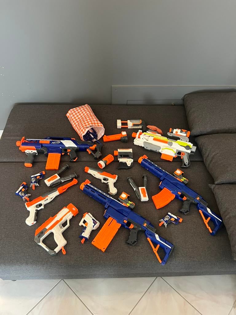 Collection Big Nerf, Enlèvement, Comme neuf