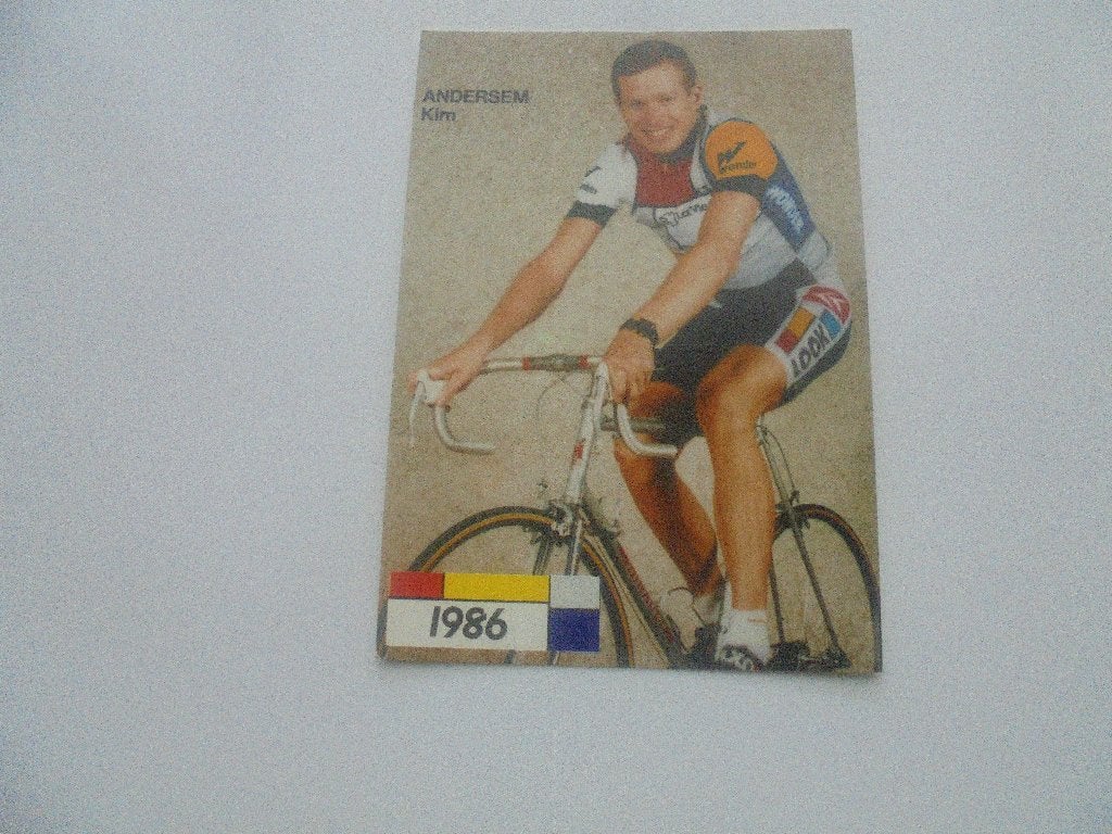 wielrenner - kim andersem, Verzenden, 1980 tot heden, Zo goed als nieuw, Foto