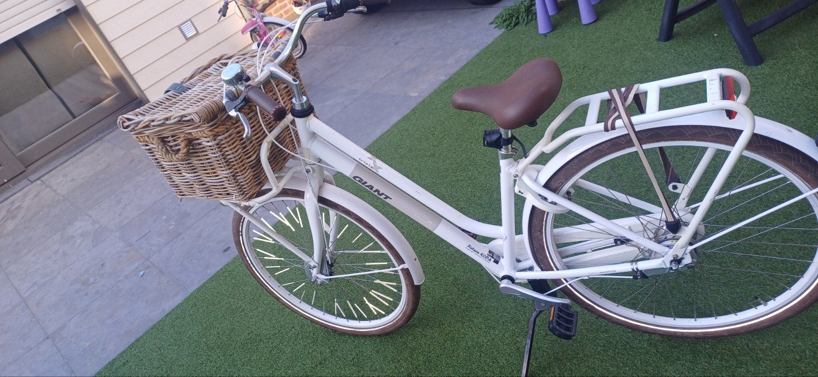 meisjesfiets damesfiets X triple, Ophalen