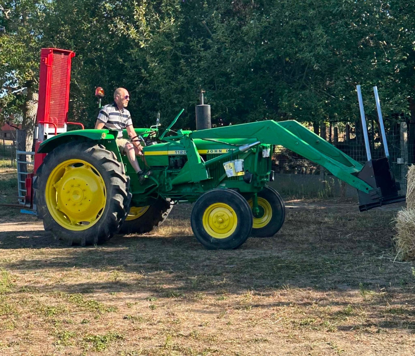 JOHN DEERE 1120, Enlèvement, John Deere