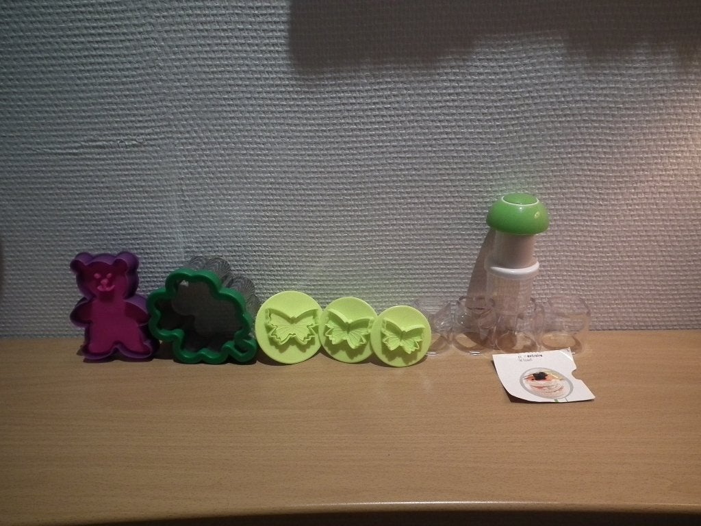 Koekjesvorm voor gebak, Hobby en Vrije tijd, Verzenden, Zo goed als nieuw, Taarten of Cupcakes, Bakvorm