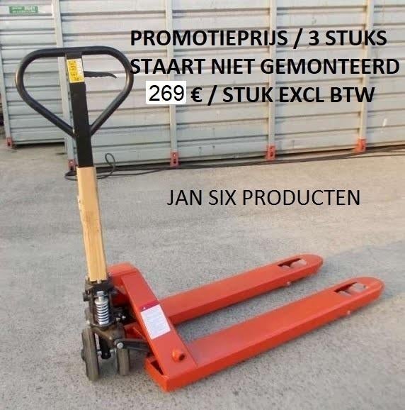 Transpallet 2500 kg vorklengte 115 cm breedte 54 cm, Enlèvement, Neuf