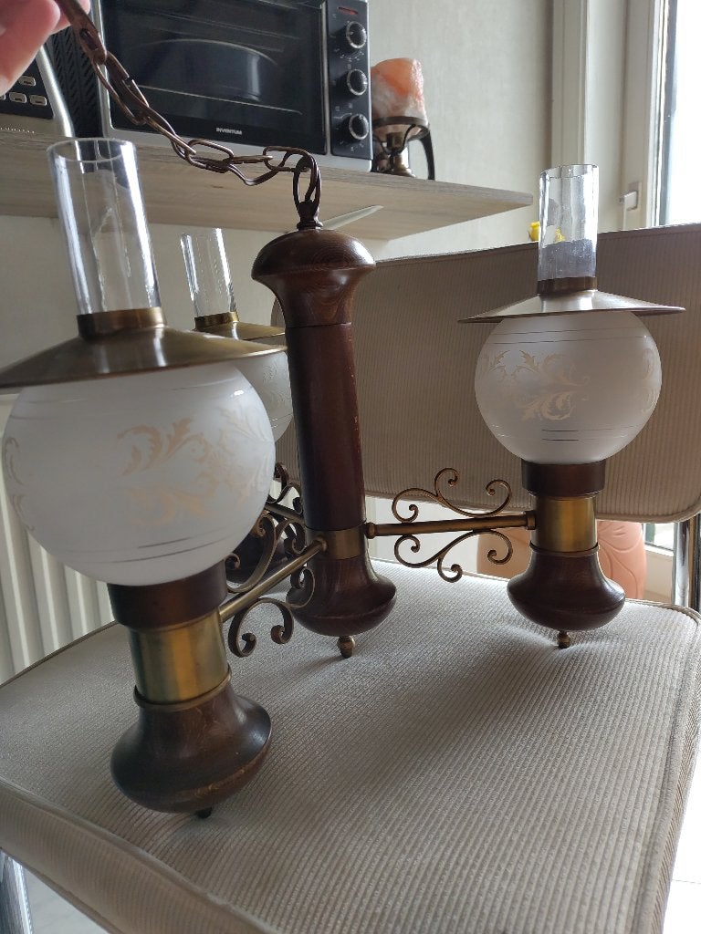 HANGLAMP ANTIEK/VINTAGE, Ophalen
