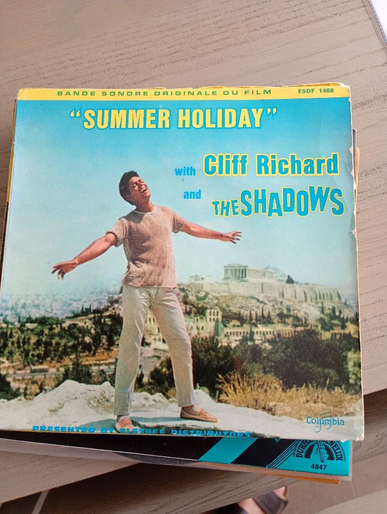 Cliff Richard - EP Summer holiday, Gebruikt, 7 inch, Ophalen of Verzenden, EP
