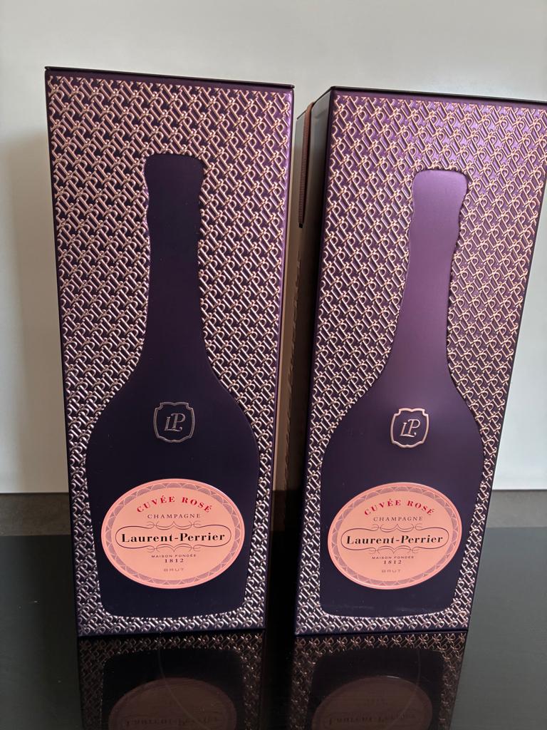 Laurent-Perrier Luxe Geschenkverpakking, Enlèvement, Comme neuf, Emballage