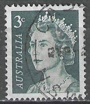 Australie 1966/1970 - Yvert 321 - Reine Elisabeth II (ST), Timbres & Monnaies, Timbres | Océanie, Envoi, Affranchi