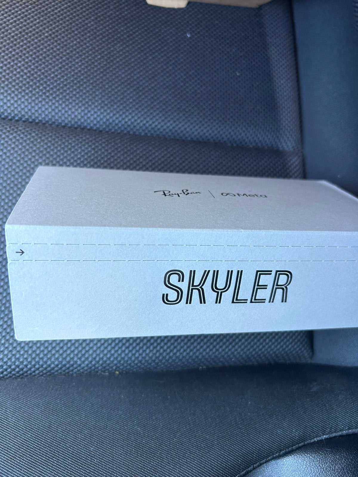 Ray-Ban Meta Skyler Gen1 Chalky Grey/Transitions Saffier, Handtassen en Accessoires, Zonnebrillen en Brillen | Dames, Nieuw, Bril