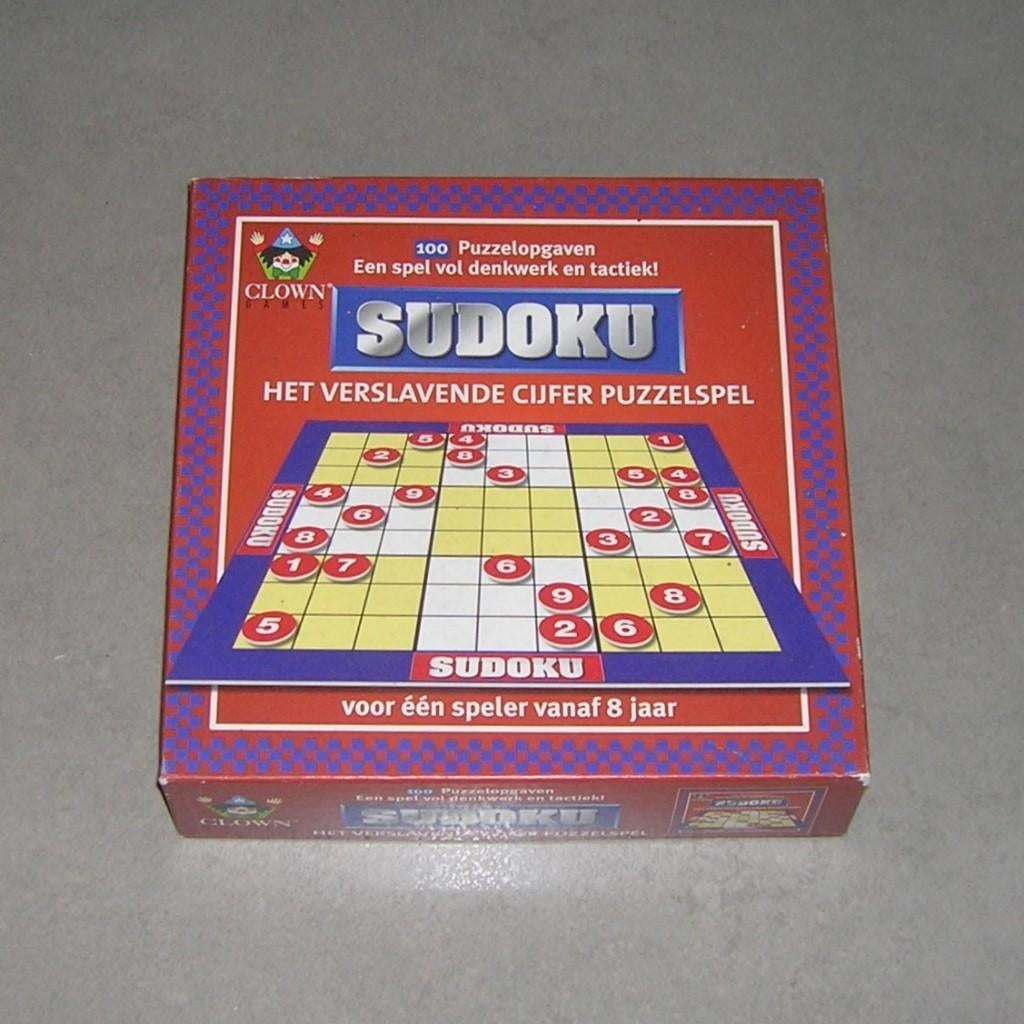 Spel: SUDOKU, Enlèvement, Comme neuf