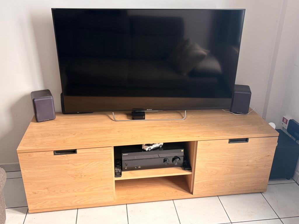 Tv + versterker + boxen en subwoofer, Enlèvement