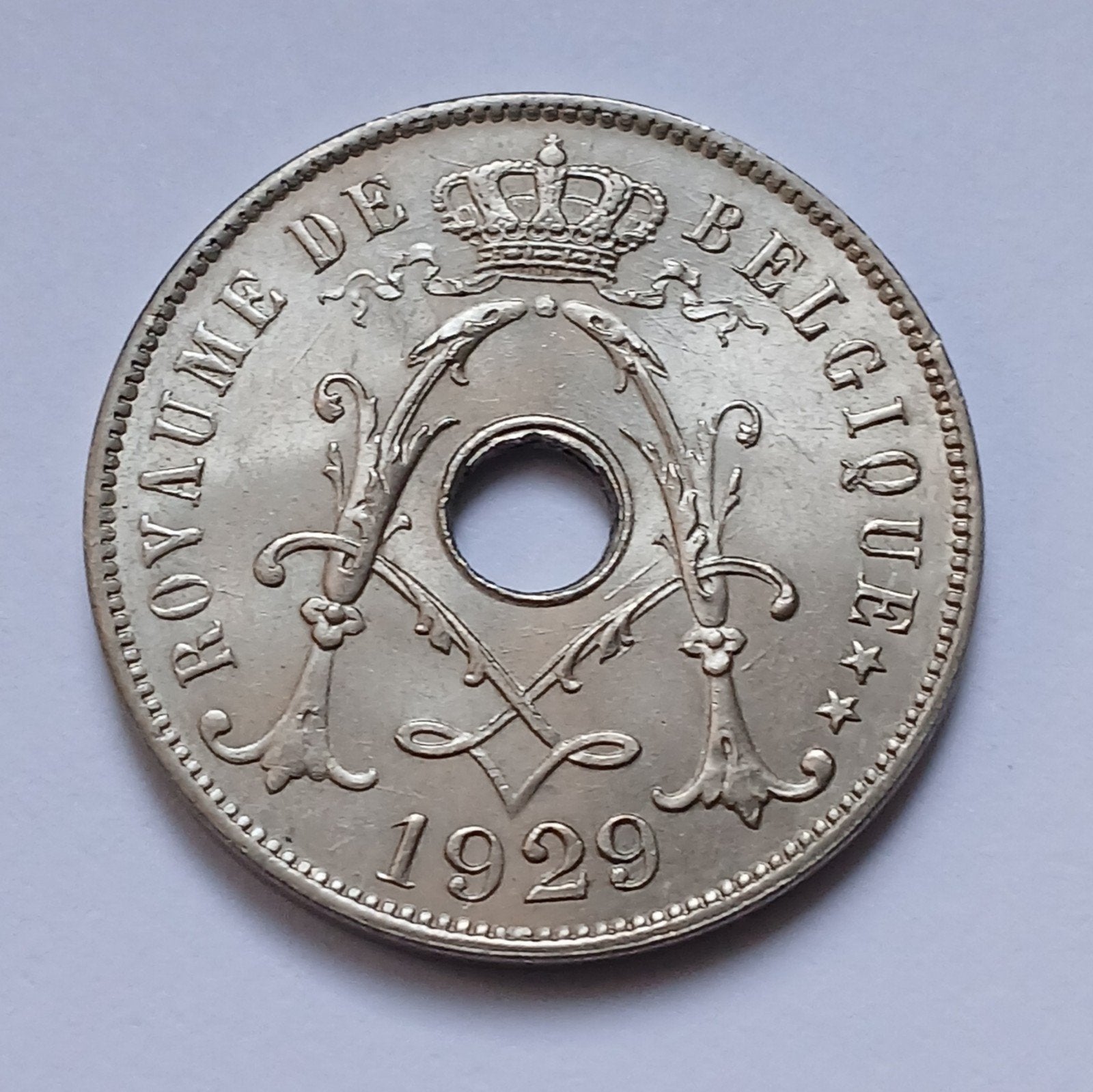 25 centimes 1929, Postzegels en Munten, Munten | België, Ophalen of Verzenden