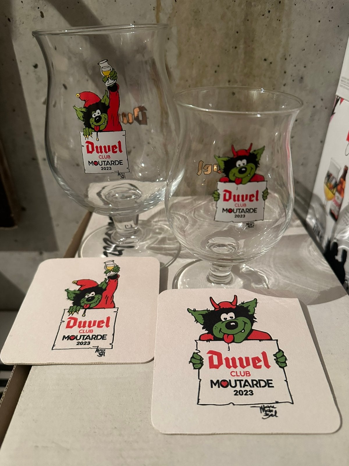Duvel Moutarde Marc De Bel, Enlèvement ou Envoi, Comme neuf, Duvel
