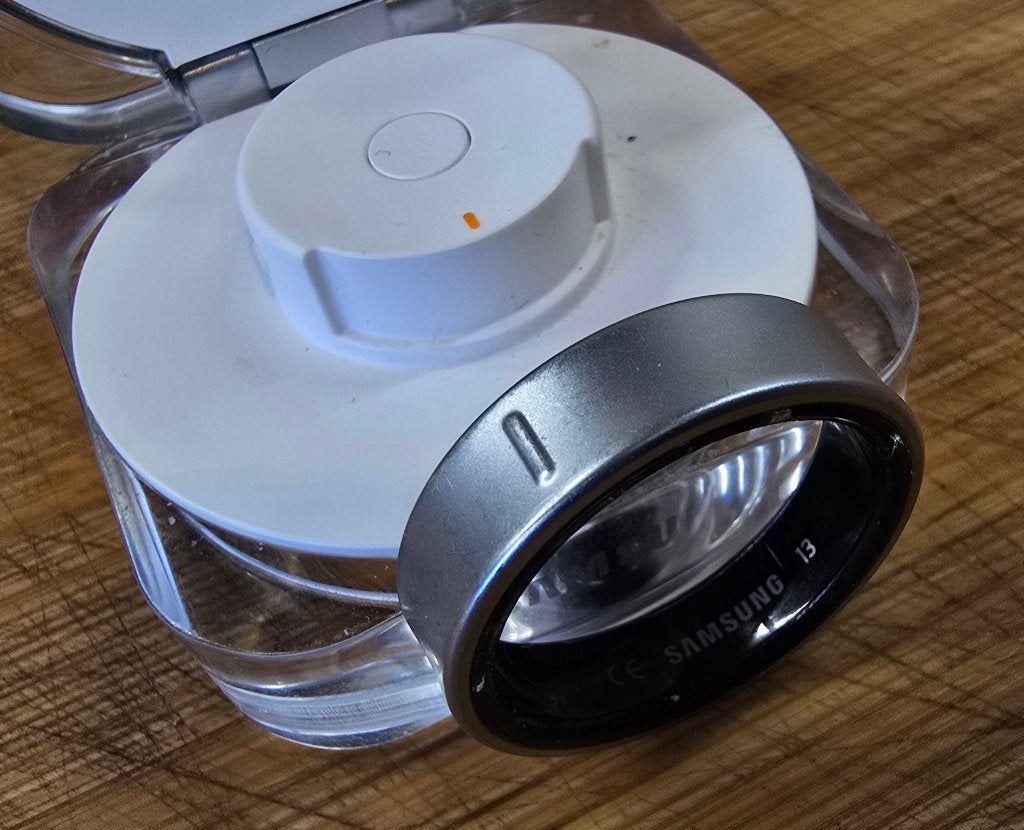 Samsung galaxy ring, Étanche, Gris, Enlèvement ou Envoi, Avancer d'un pas