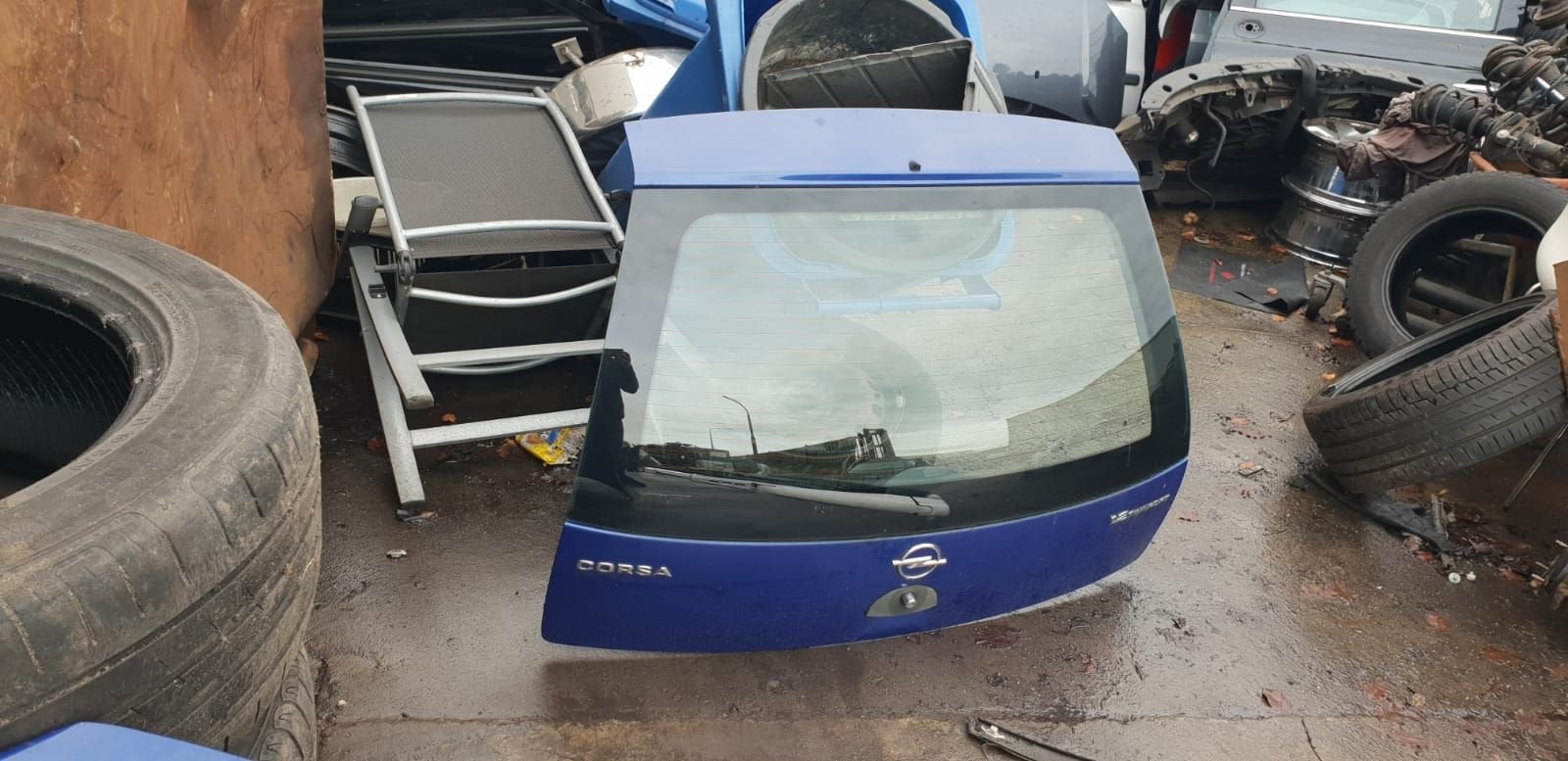 OPEL CORSA C ACHTERKLEP BJ 2001 TOT 2006, Auto-onderdelen, Gebruikt, -, Ophalen of Verzenden, Achter