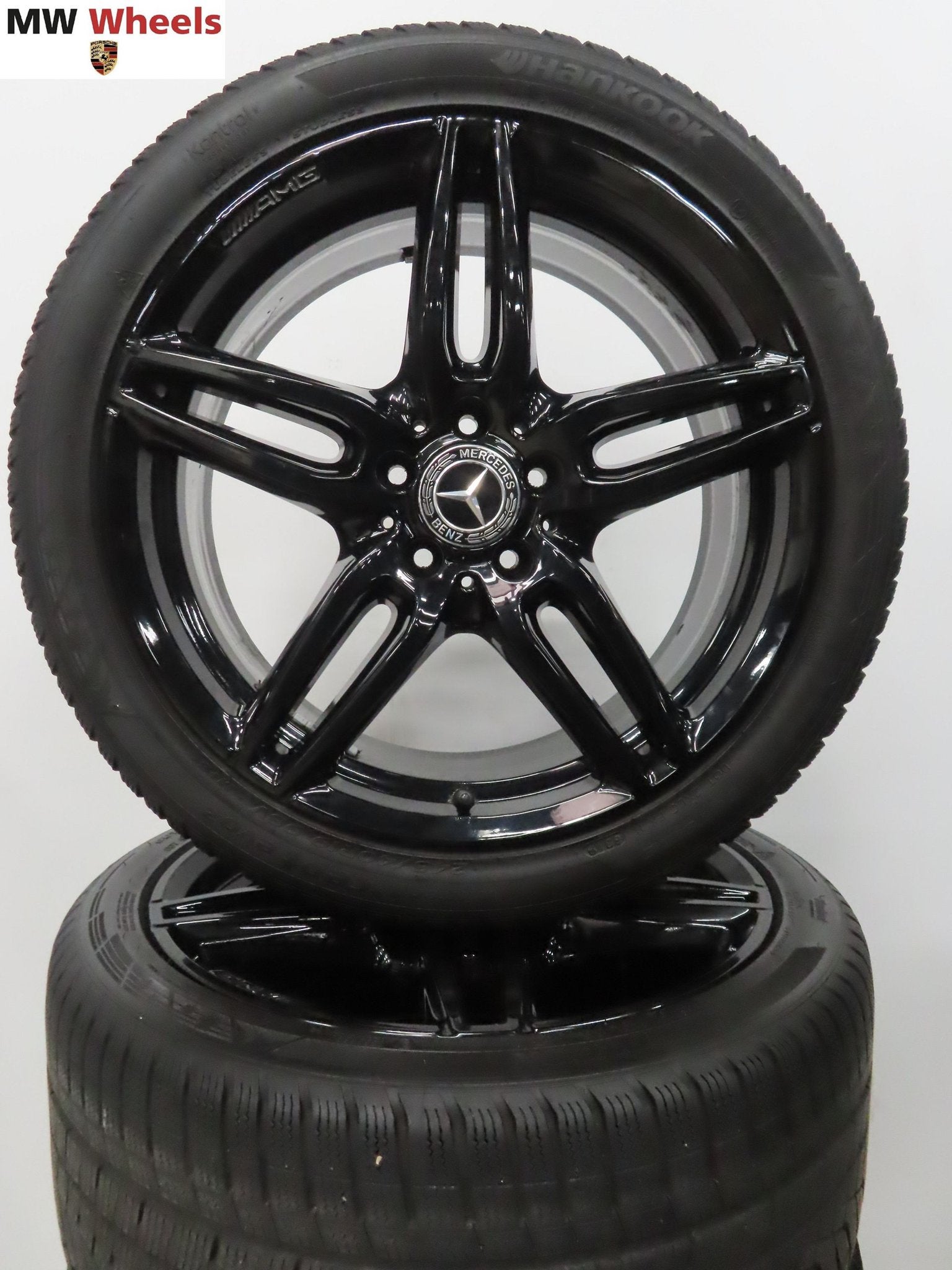 Mercedes  E klasse W213 C238 AMG 19 inch velgen winterbanden, Auto-onderdelen, 19 inch, -, -, Banden en Velgen