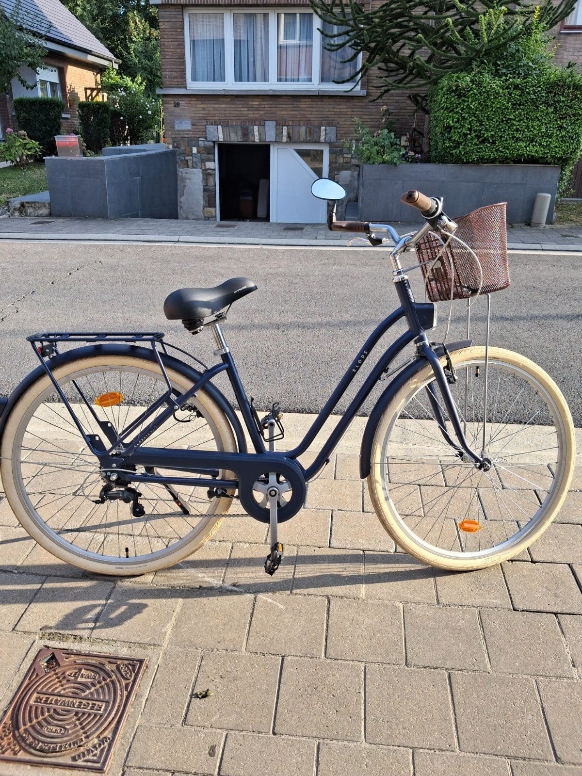 Vélo ville Elops Decathlon femme, Vélos & Vélomoteurs, Enlèvement, Comme neuf