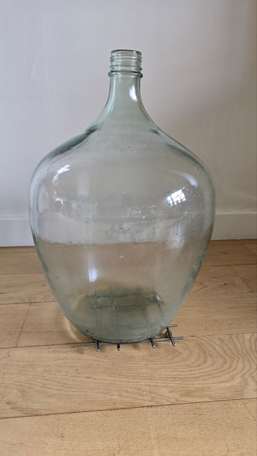 dame jeanne / vaas / ballonfles, Glas, Ophalen, Gebruikt, Geschikt voor buiten