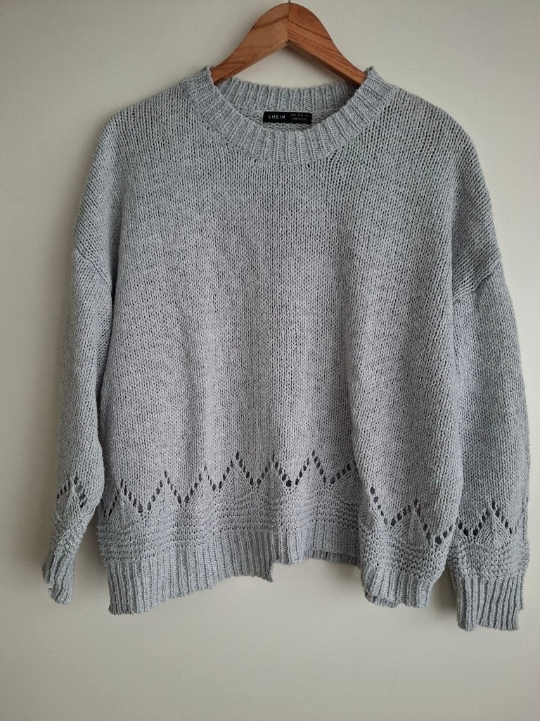 Grijze damestrui maat M, Kleding | Dames, Truien en Vesten, Maat 38/40 (M), Ophalen of Verzenden, Zo goed als nieuw, Grijs