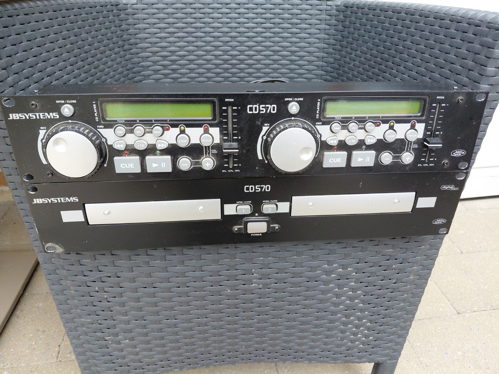 dubbele cd speler, Audio, Tv en Foto, Ophalen