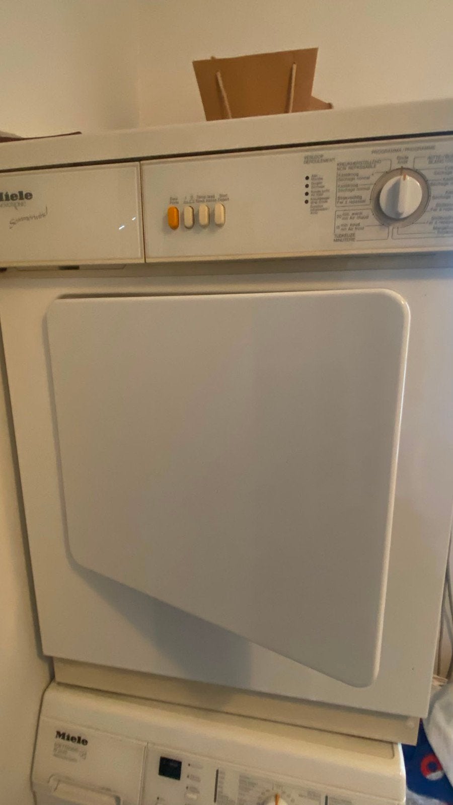 Machine à laver et sèche-linge Miele, Electroménager, Sèche-linge, Enlèvement, Utilisé