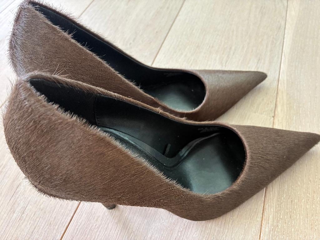 Zara pumps - bruin - maat 40 - NIEUW, Neuf, Enlèvement ou Envoi, Zara, Escarpins