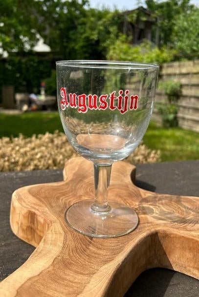 Originele Augustijn glazen (6st) te koop, Enlèvement, Neuf, Verre à bière