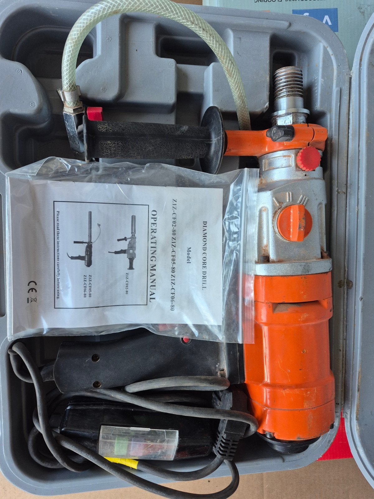Carotteuse Diamond Core Drill, Bricolage & Construction, Enlèvement ou Envoi, Comme neuf, Autres types, 600 watts ou plus