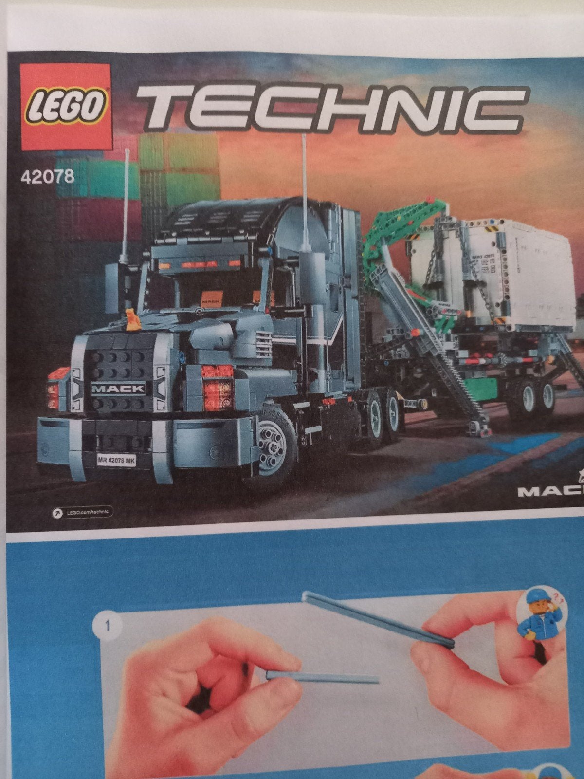 lego mack, Enlèvement, Complet, Lego