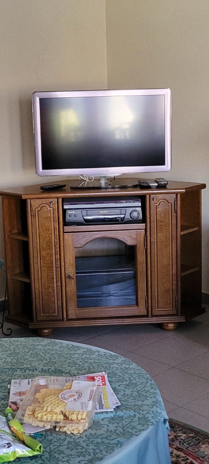 Meuble TV, Ophalen