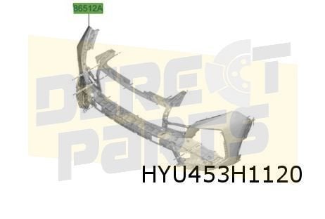 Hyundai Tucson (6/24-) (NX4) voorbumper (bij RPAS) (te spuit, -, -, Nieuw, Bumper