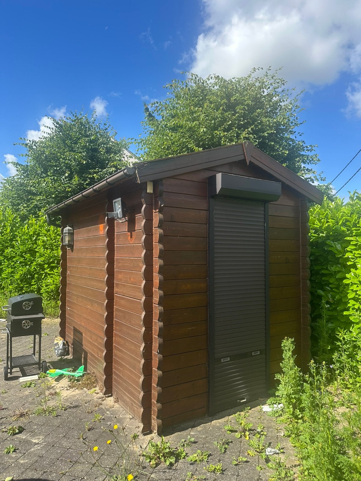 Buiten sauna, Sport en Fitness, Sauna, Ophalen, Zo goed als nieuw
