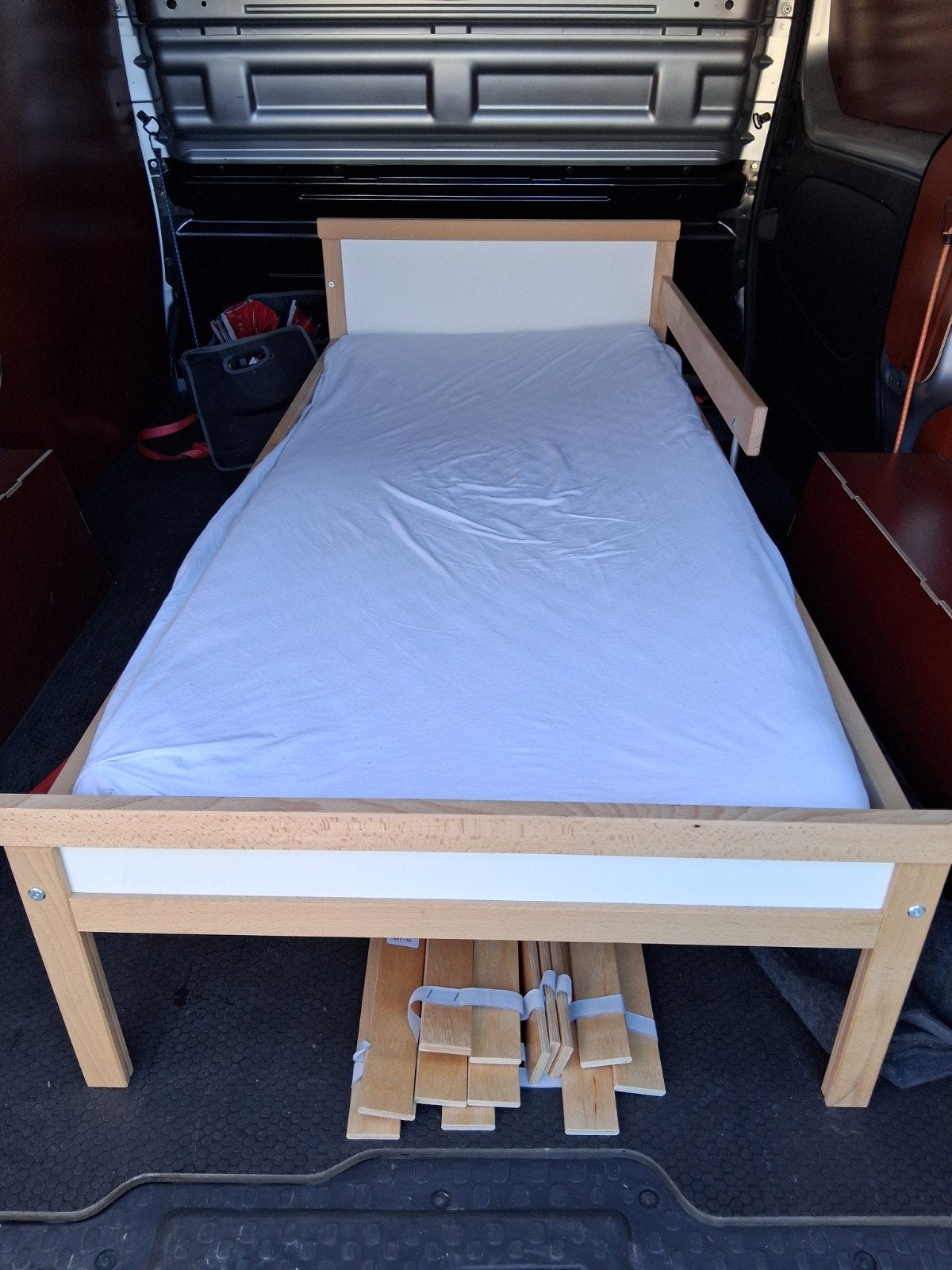 kinderbed ikea, Ophalen