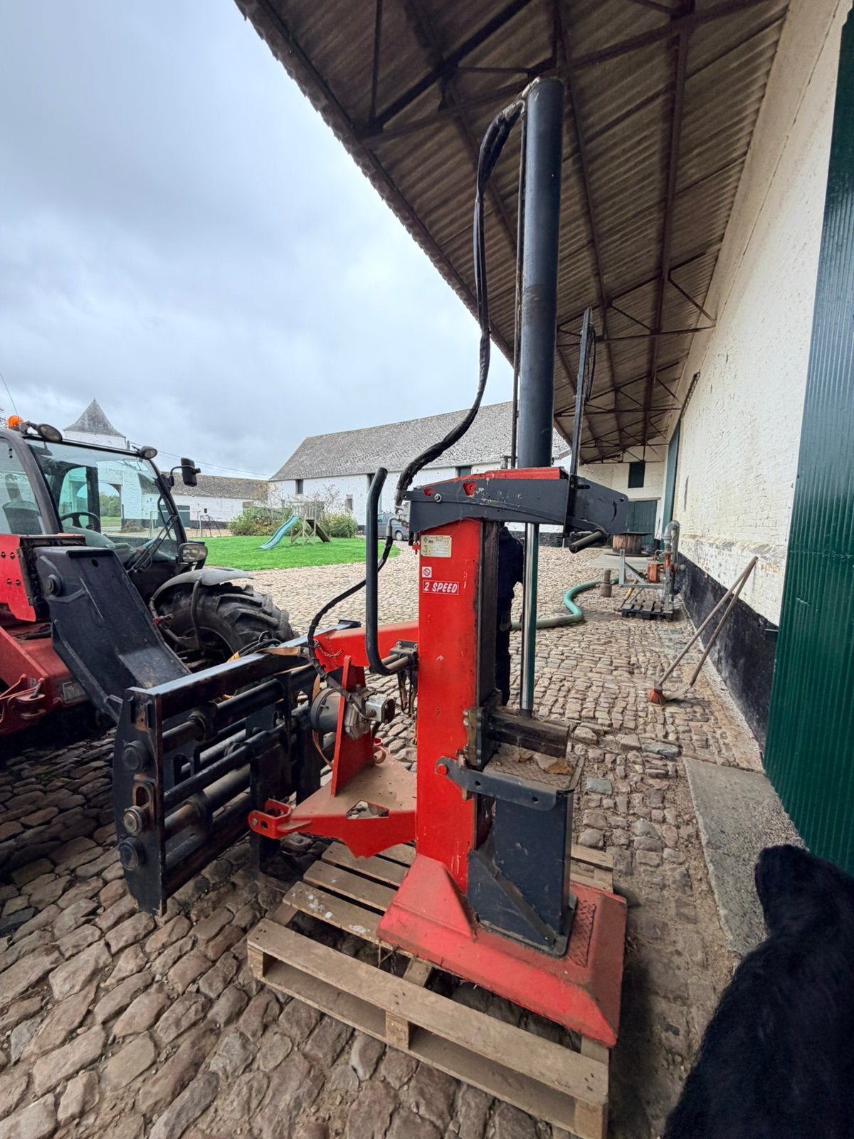 Fendeuse à bois IROSS 2 SPEED – 21 tonnes, Ophalen, Weidebouw