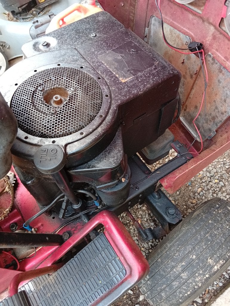 Moteur tracteur tondeuse 10cv brigs, Jardin & Terrasse, Brigg's & stratton, 120 cm ou plus, Démarrage électrique, Enlèvement