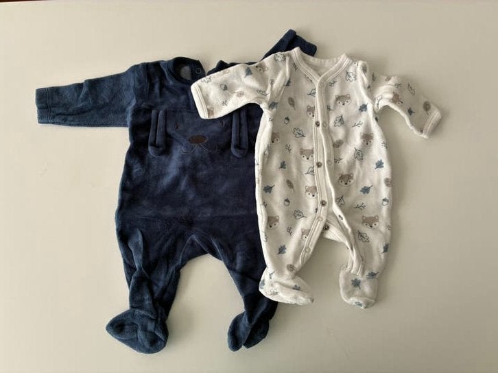 Pyjama’s winter maat 50-56, Enfants & Bébés, Vêtements de bébé | Taille 56, Enlèvement, Comme neuf